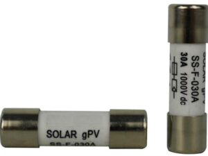Solarix 30A 38mm x 10mm Solar Photovoltaic Fuse